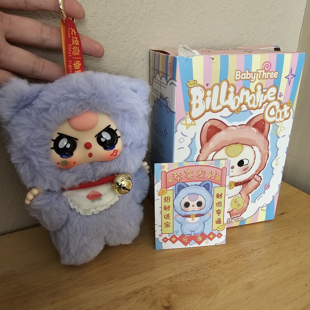 Baby Three Billionaire Cat